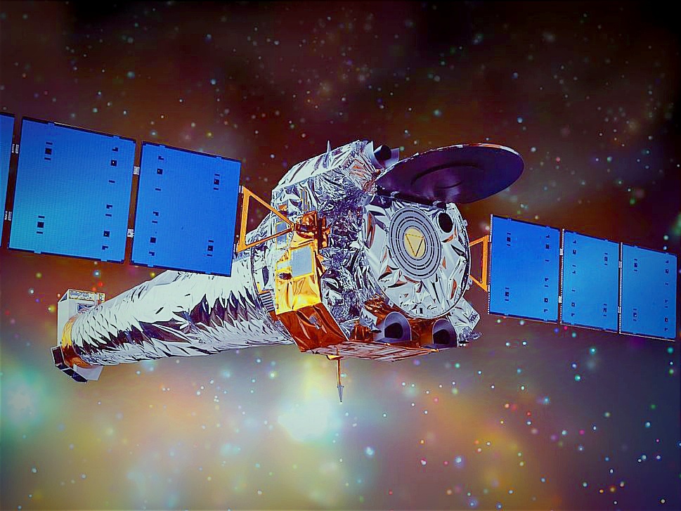 Космический радиотелескоп Чандра, обнаруживший магнетар.