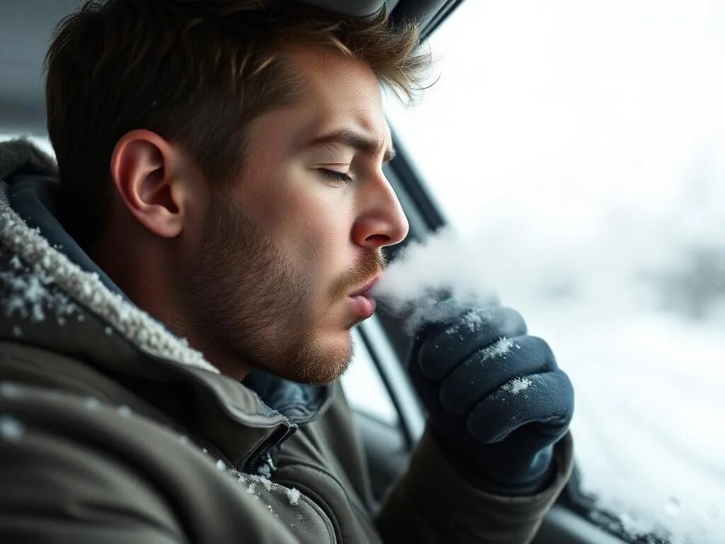 как убрать иней с лобового стекла