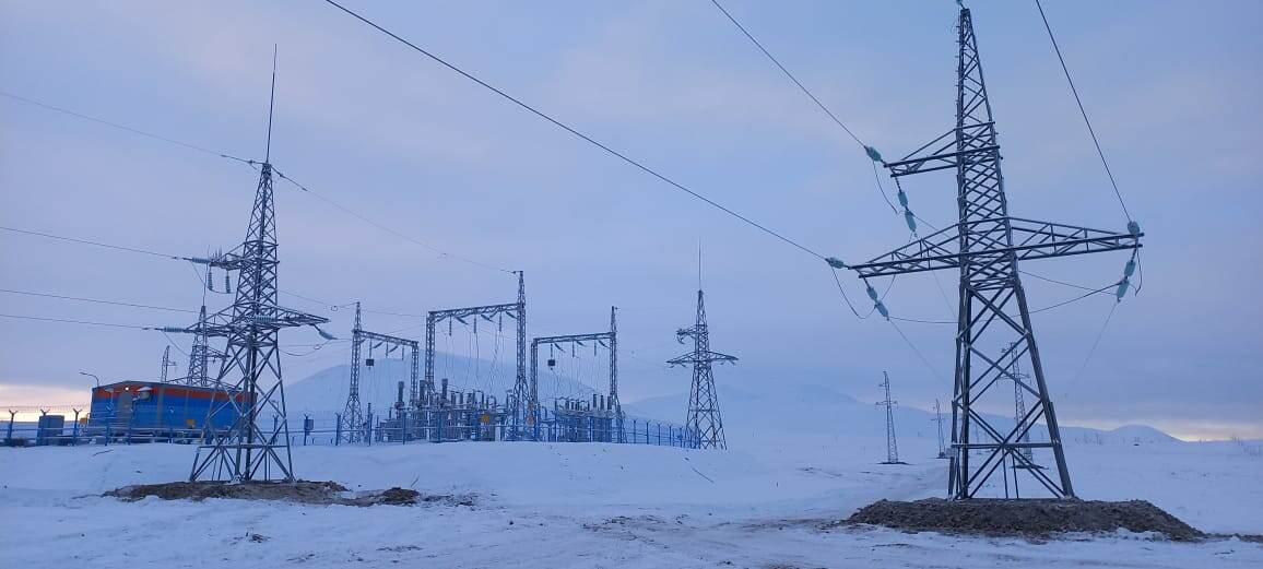 ЛЭП длиной в 500 км протянулась от Певека до Билибино / фото: телеграм-канал ПАО Русгидро 