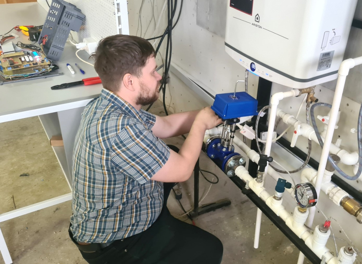 Для испытаний устройства ученые создали специальный полигон / Фото: КРДВ