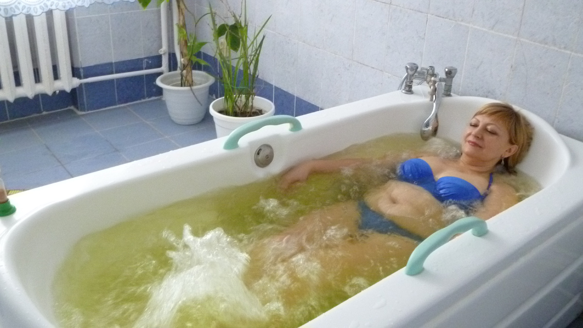 Минерально-жемчужные ванны в санатории