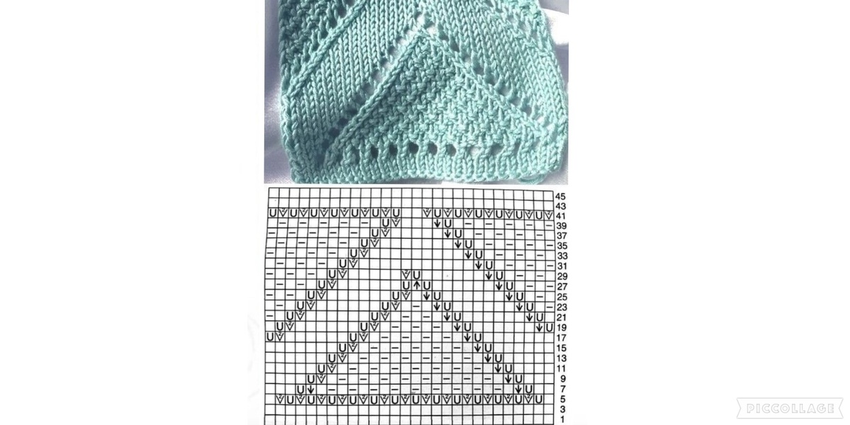 Для ажурной кофты.