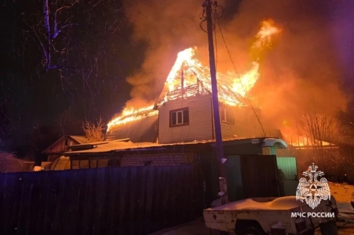    В Томске при пожаре в жилом доме на Транспортной погибли 50 кур