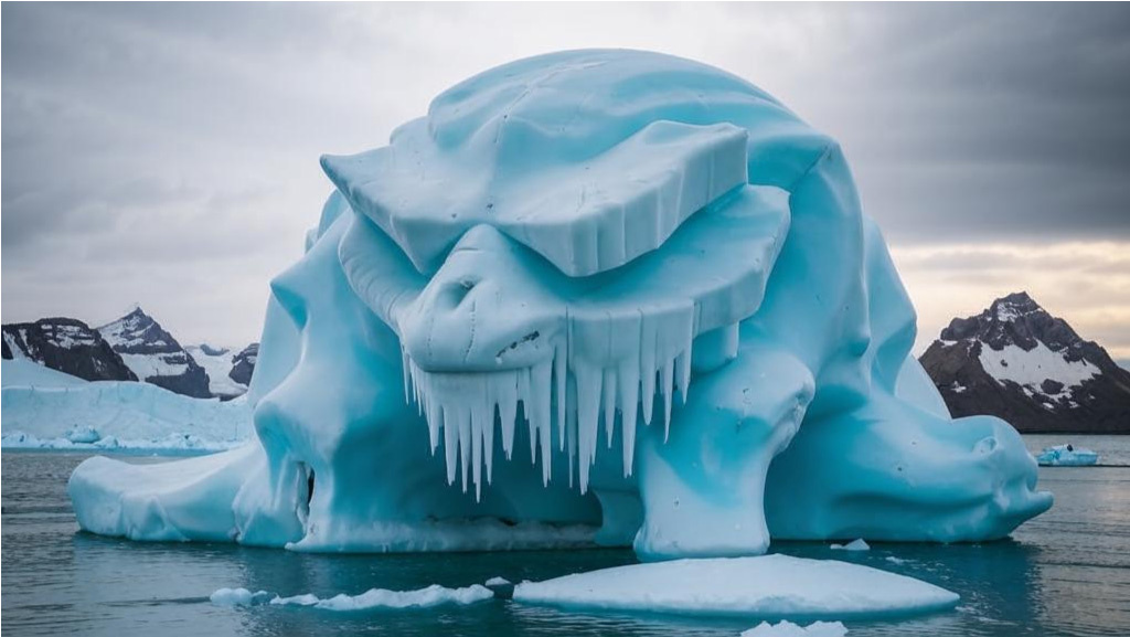 Чудовище в Антарктиде может маскироваться под ледяную глыбу