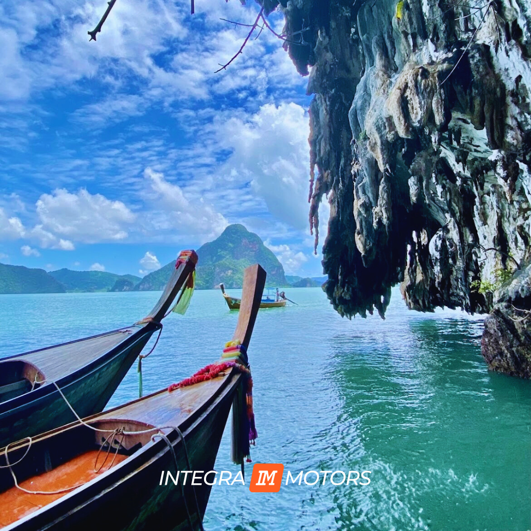 Морская прогулка на традиционных Тайских лодках, провинция Краби