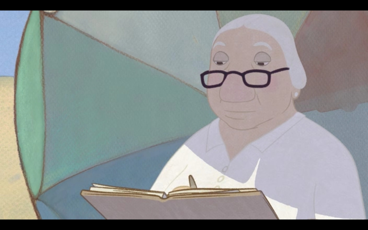 Луиза. Крупный план.