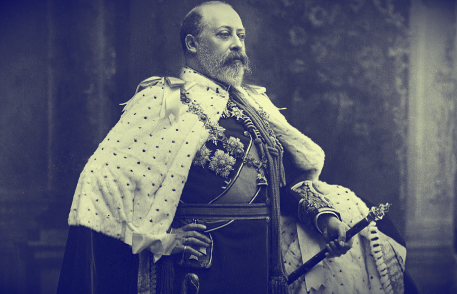 Король Англии - Эдуард VII. Изображение взято с Яндекс картинок.