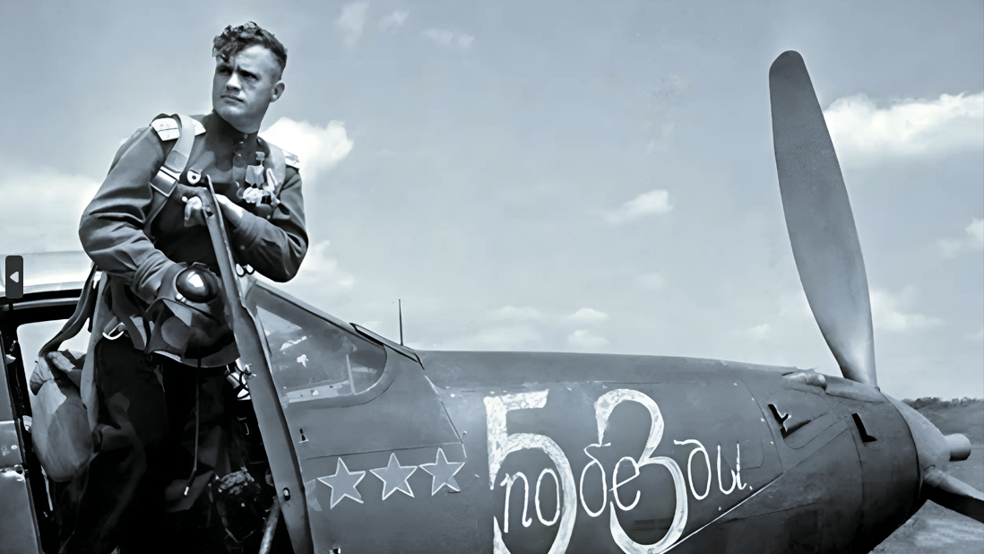 Дважды Герой Советского Союза Н. Д. Гулаев.