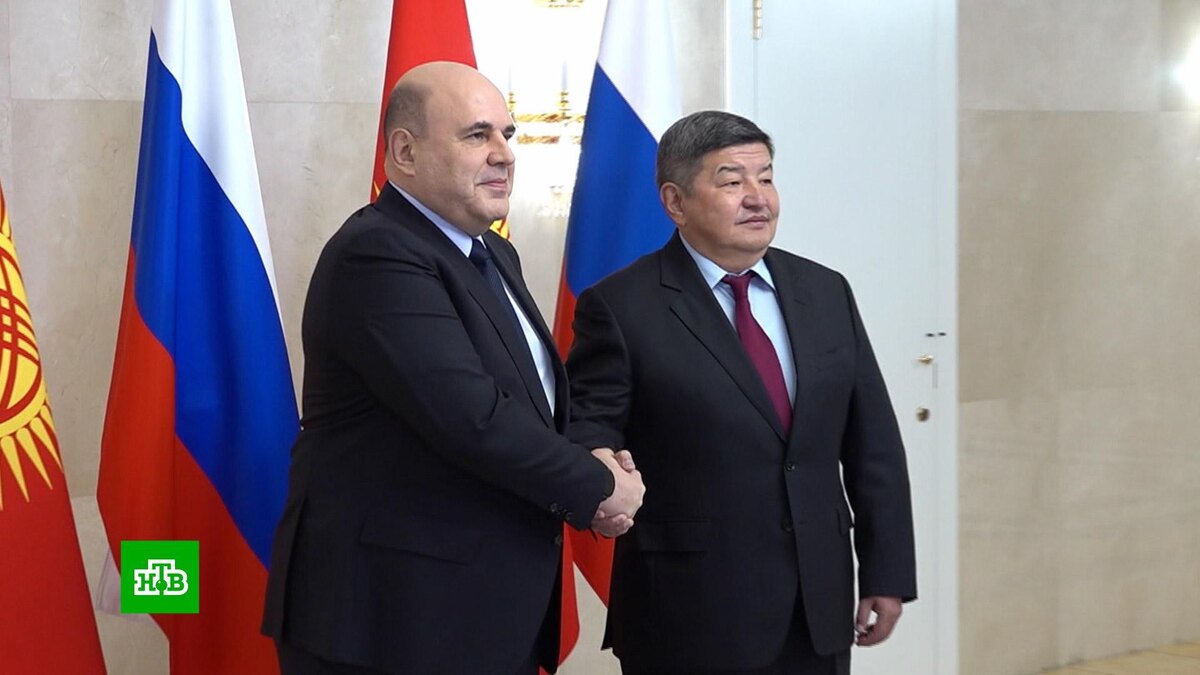    Мишустин и Жапаров отметили рост товарооборота между РФ и Киргизией