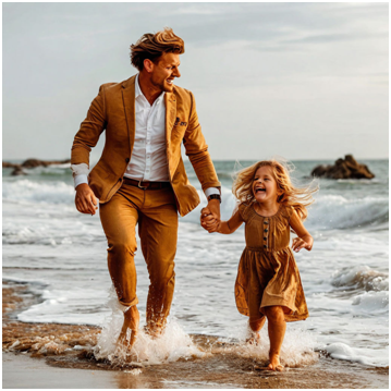 Сгенерировано ИИ- счастливые люди.