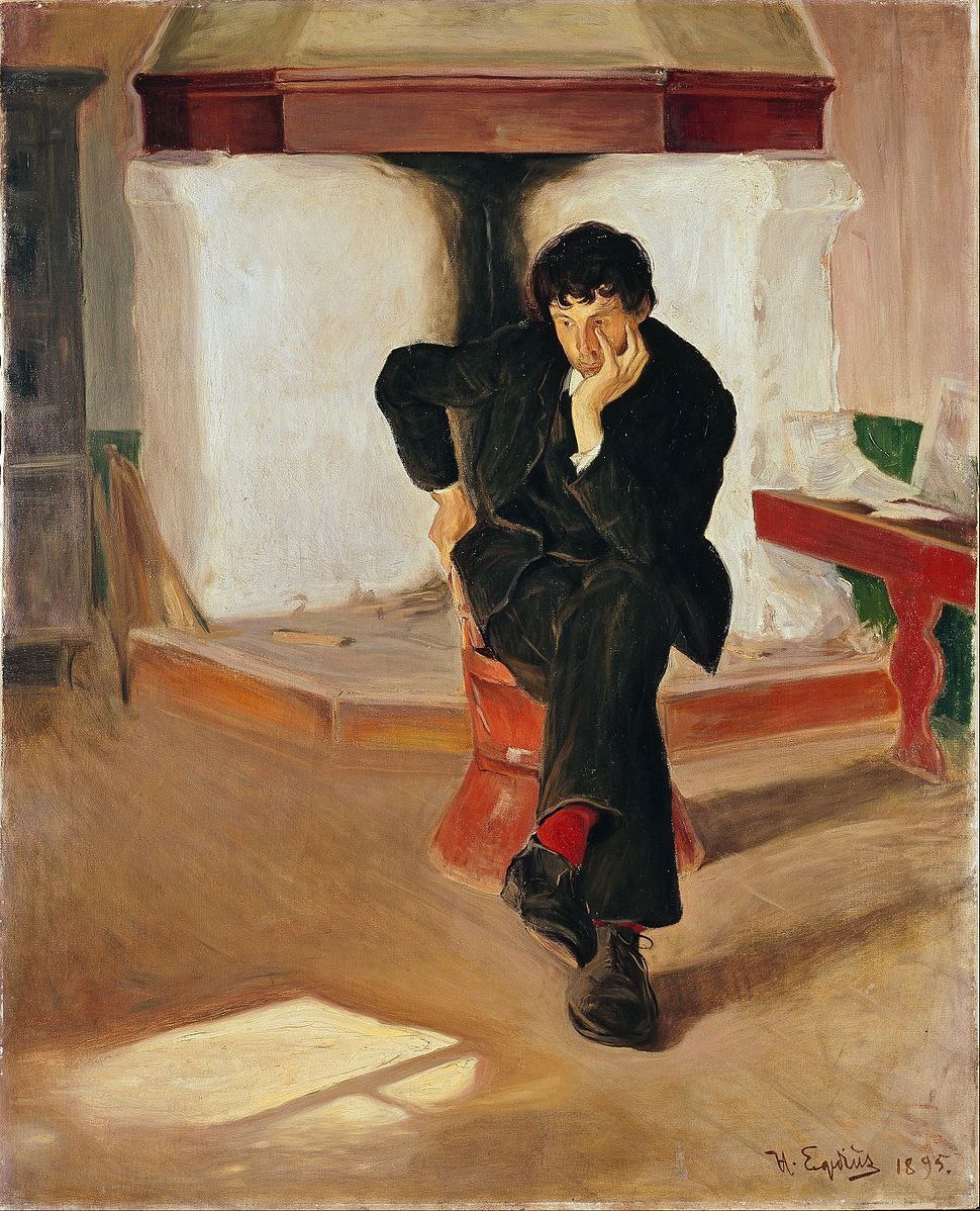 Художественное полотно «Мечтатель» (1895), созданное Хальвданом Эгедиусом, представляет собой яркий образец норвежской живописи конца XIX века. Эта картина отражает особенности национального романтизма и символизма, ставшими важными элементами культурного наследия страны.