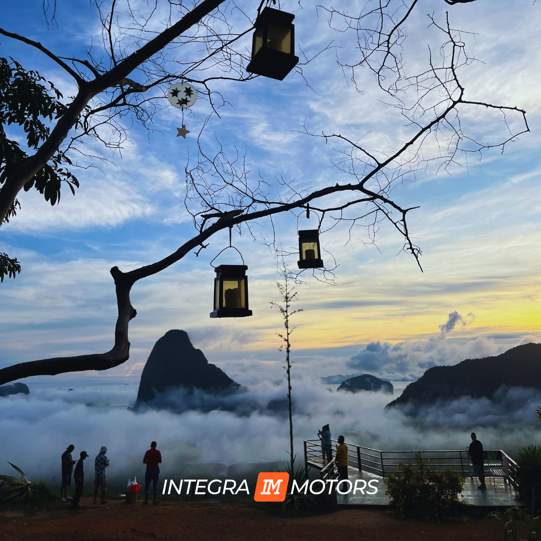 Рассвет на смотровой площадке "Samet Nangshe"