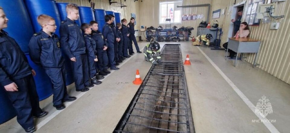    Квест для турочакских кадет. Источник: Телеграм-канал ГУ МЧС России по Республике Алтай