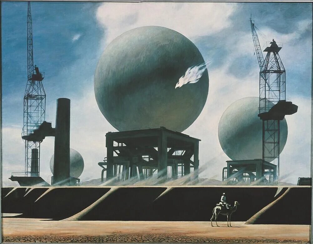 «Над белой пустыней», 2001. Камиль Муллашев