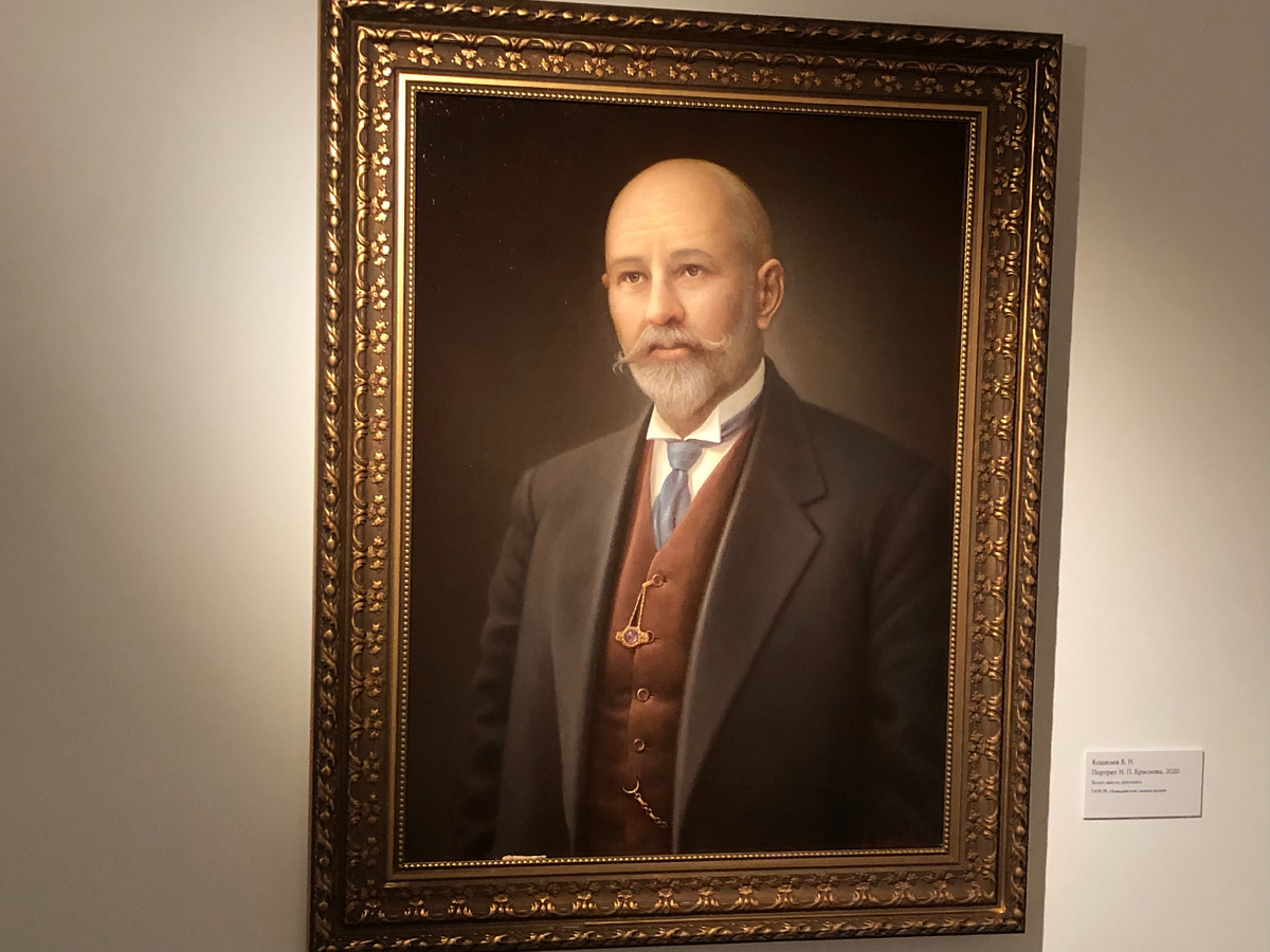 В.П. Кошелев. Портрет Н.П. Краснова. 2020. 