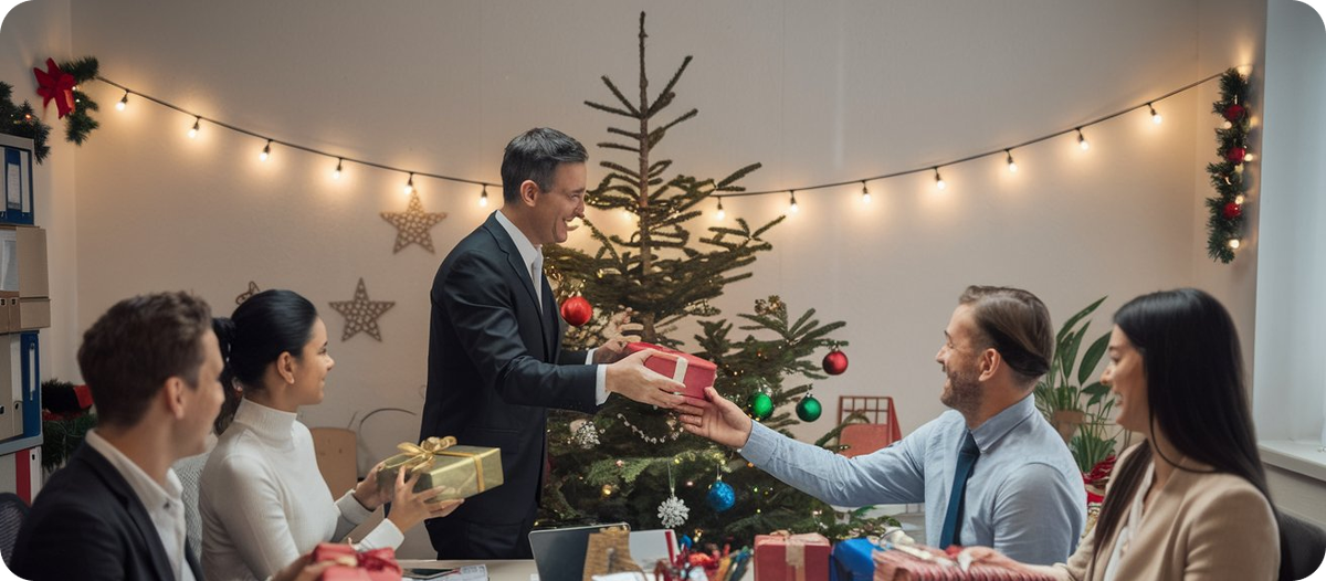 подарки сотрудникам компании на новый год 