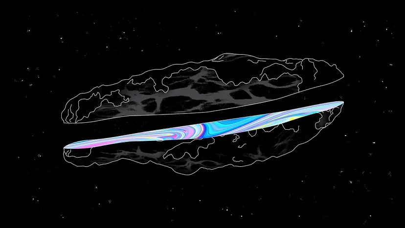 Кладбище семейства Оумуамуа на Луне
