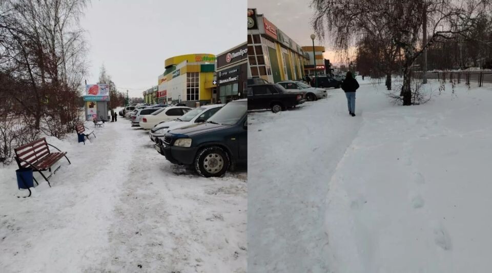    Скамейки в Бийске. Источник: "Инцидент Бийск"