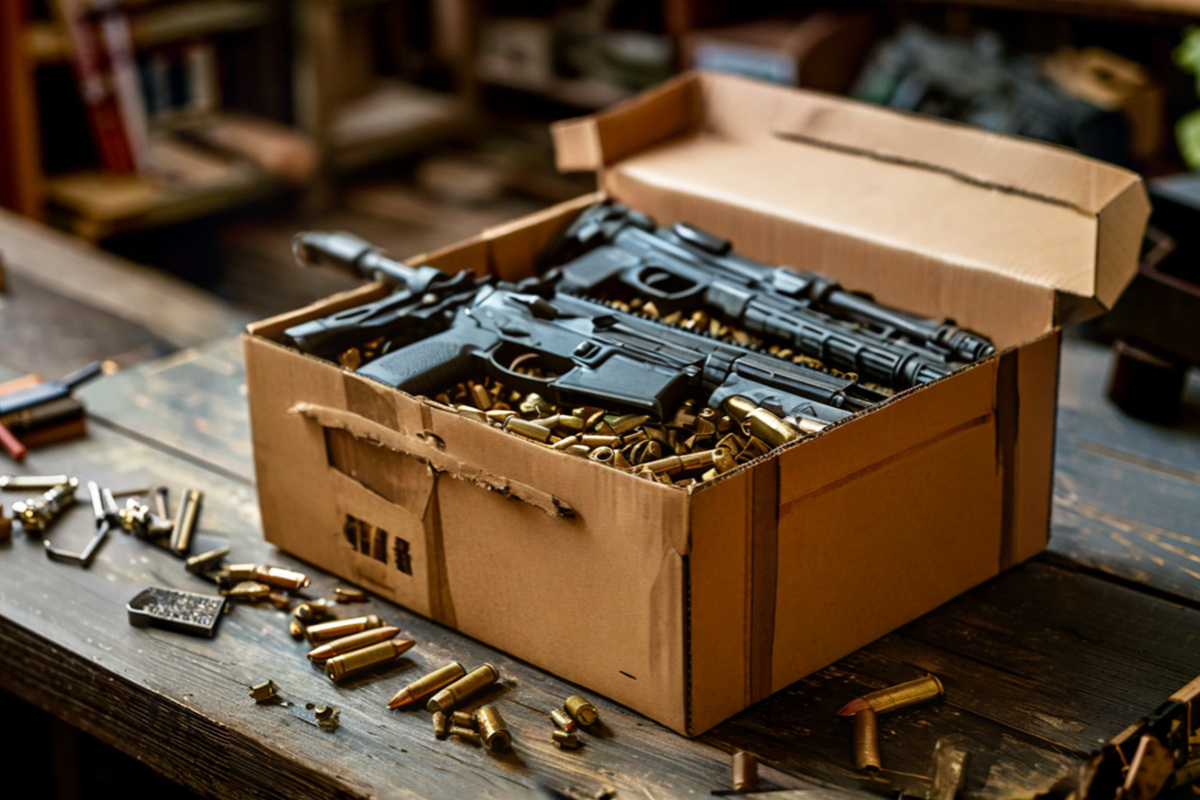 Правоохранители изъяли боеприпасы из квартиры.  Фото: Изображение сгенерировано нейросетью Kandinsky 3.1