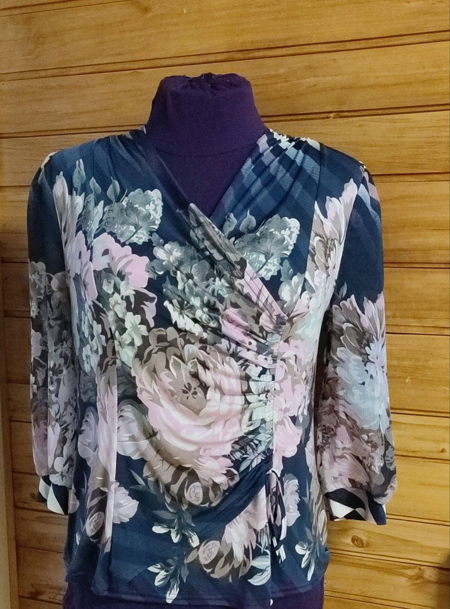 Фото автора. Рукава шифоновые, а сама полиэстер