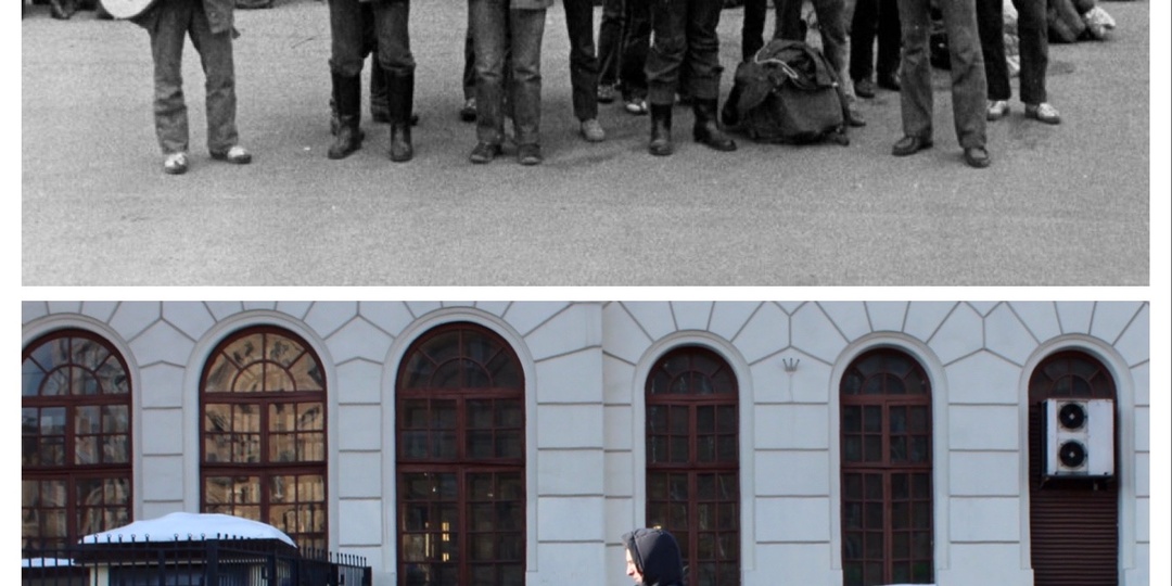 Наша жизнь при Брежневе и сейчас на 20 кадрах сделанных в одних и тех же местах