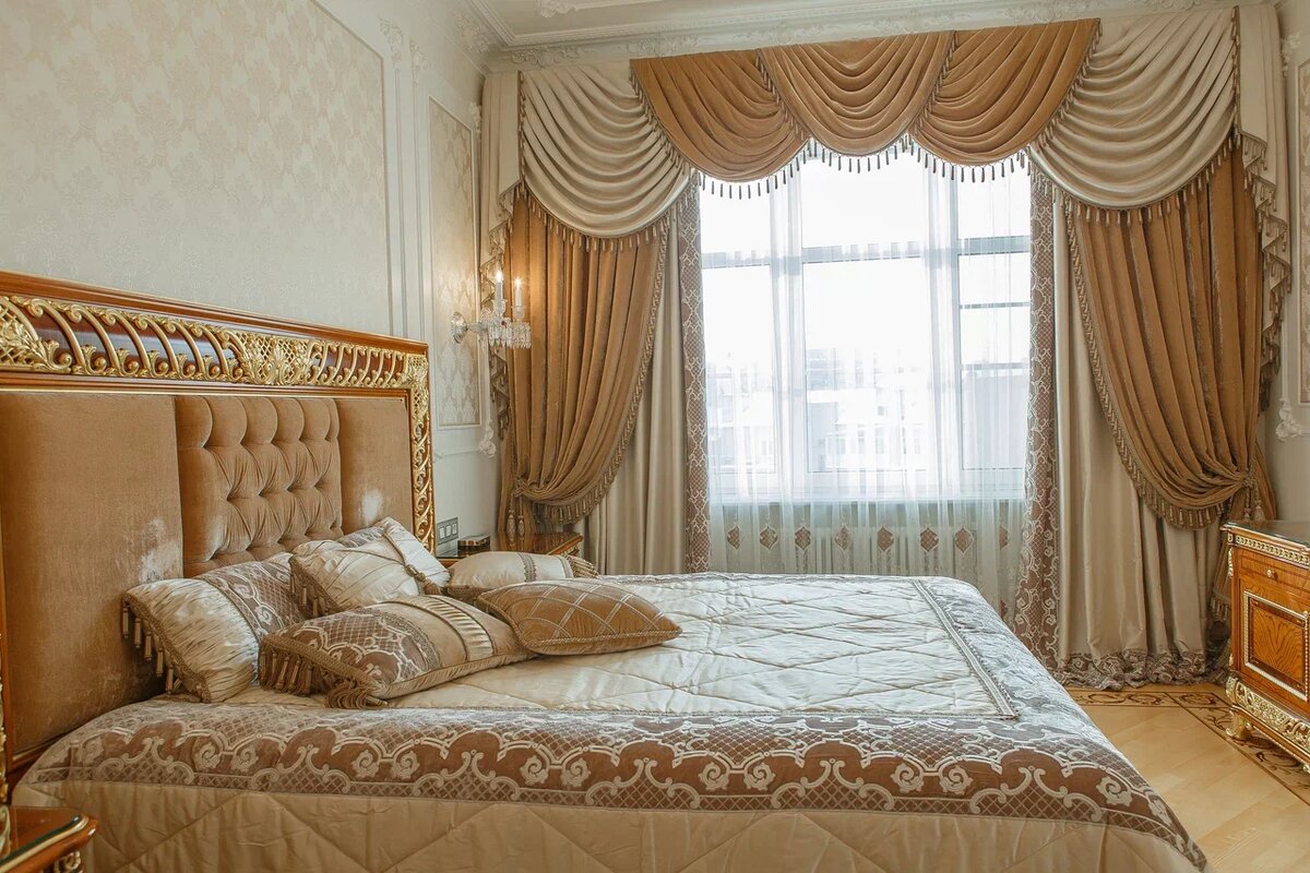 Шторы в классическом стиле ЖК Итальянский квартал