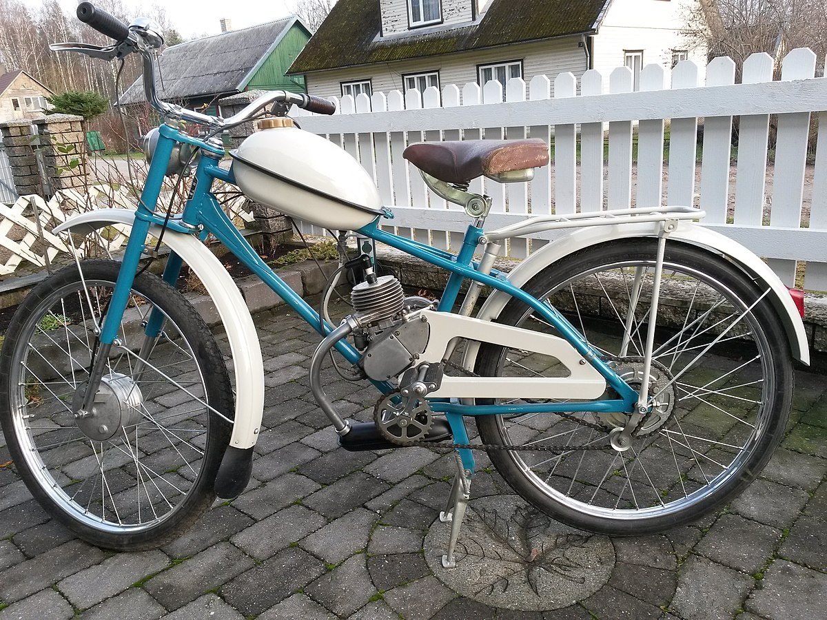 Мотовелосипед Рига