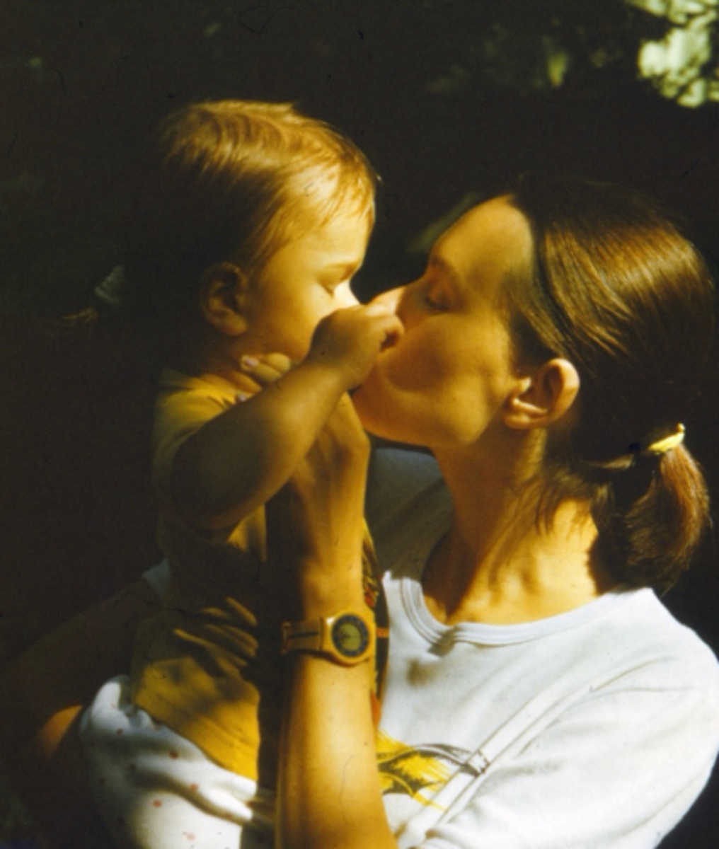 Ирина Безрукова с маленьким Андоюшей. Фото: соцсети