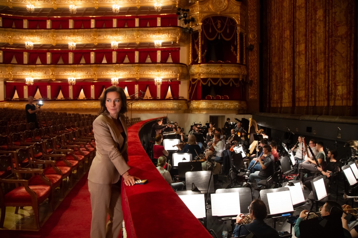 Север провела репетицию в Большом театре.  Фото: пресс-служба Русской медиагруппы