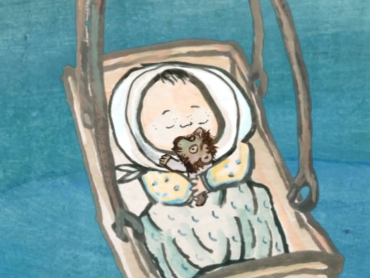 Русская колыбельная. Серия колыбельные мира. Ребенок обнимает Угомона.