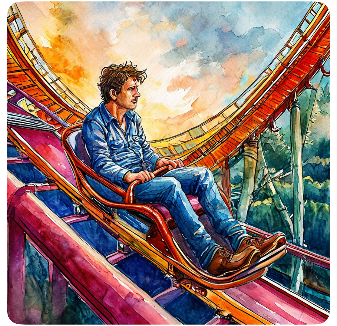 И никакие радующие ранее вещи уже не впечатляют