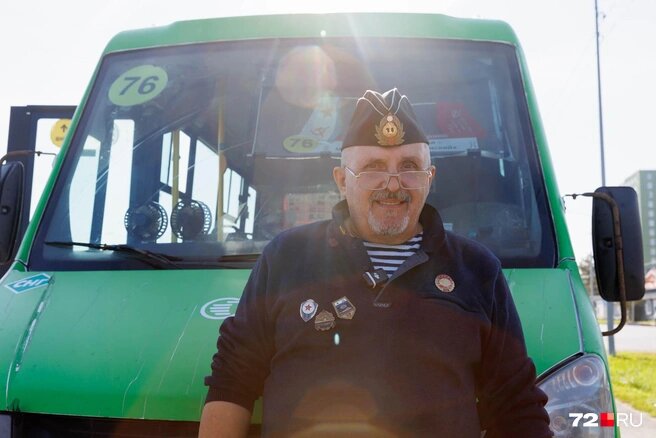 Водитель маршрутки 76 Тюмени. Фото из сетей интернета