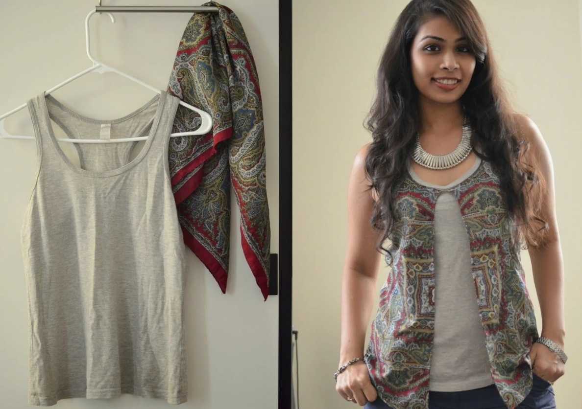 Как из старой одежды сделать новую