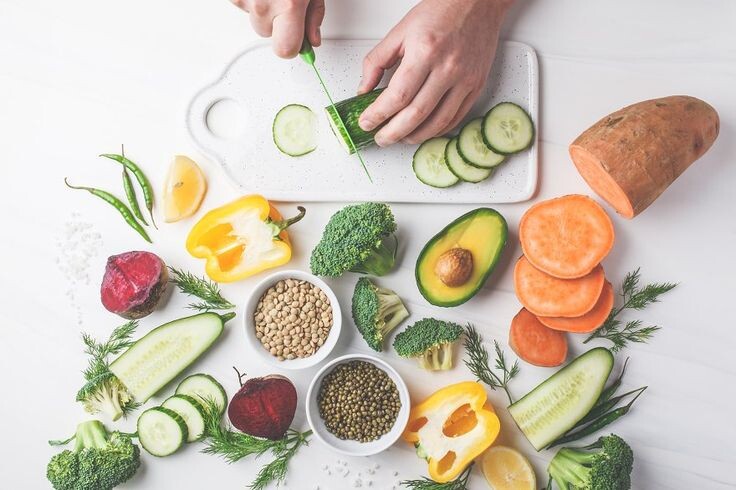 чистое питание - почему-то люди его видят так / Pinterest