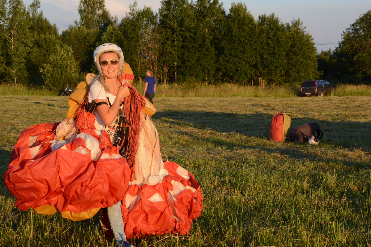Светлана на парадроме Углево https://t.me/mojbivak