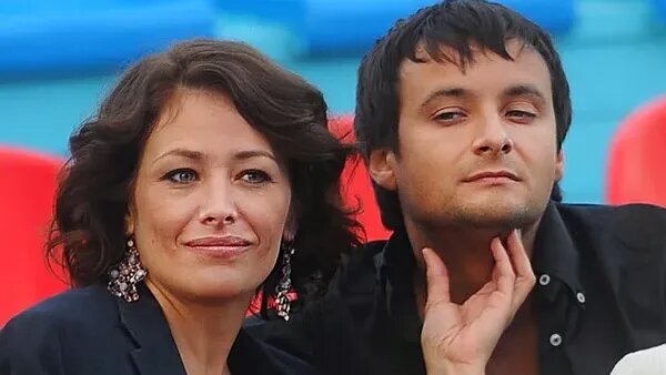 Волкова с Василием Дюжевым