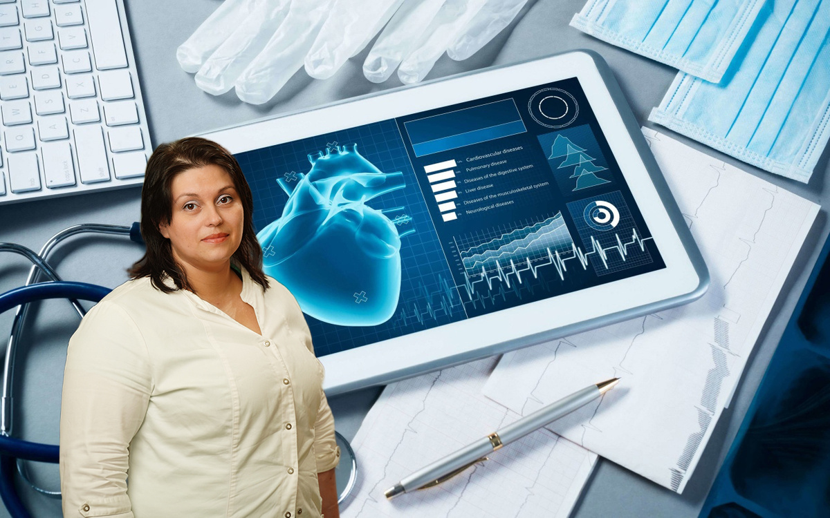 Врач функциональной диагностики высшей категории Тюменского кардиоцентра Анна Маслова