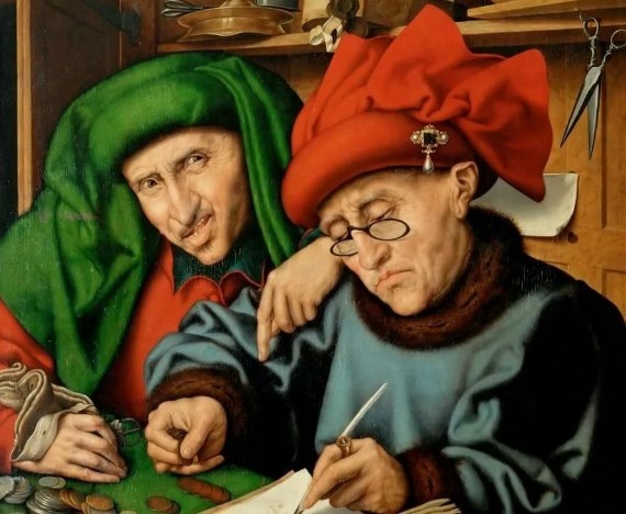 Массейс, Квентин (1466-1530) – "Два сборщика налогов"