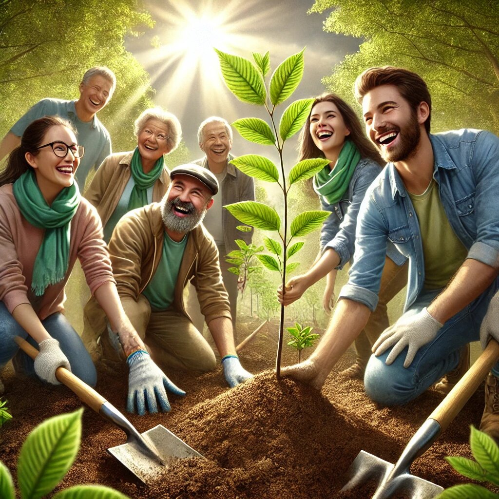 Радостные дачники