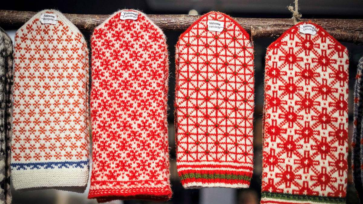 Латышские варежки © Sputnik