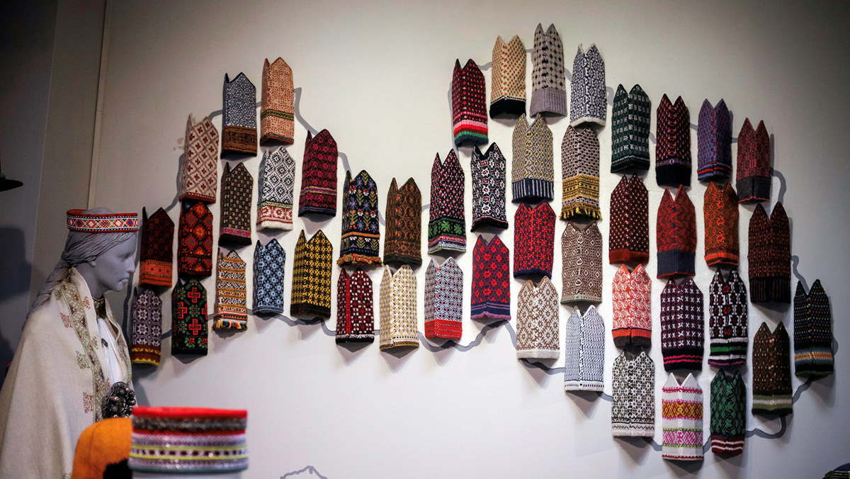 Музейная коллекция варежек © Sputnik
