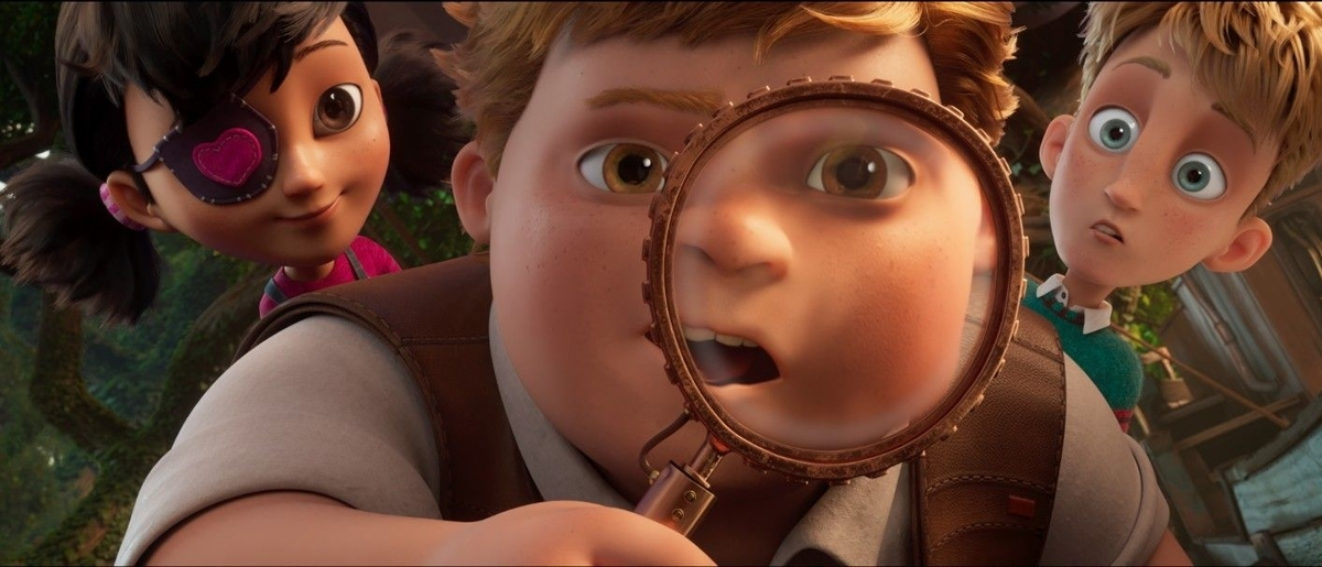 Кадр из мультфильма "Гиганты Ла-Манша".