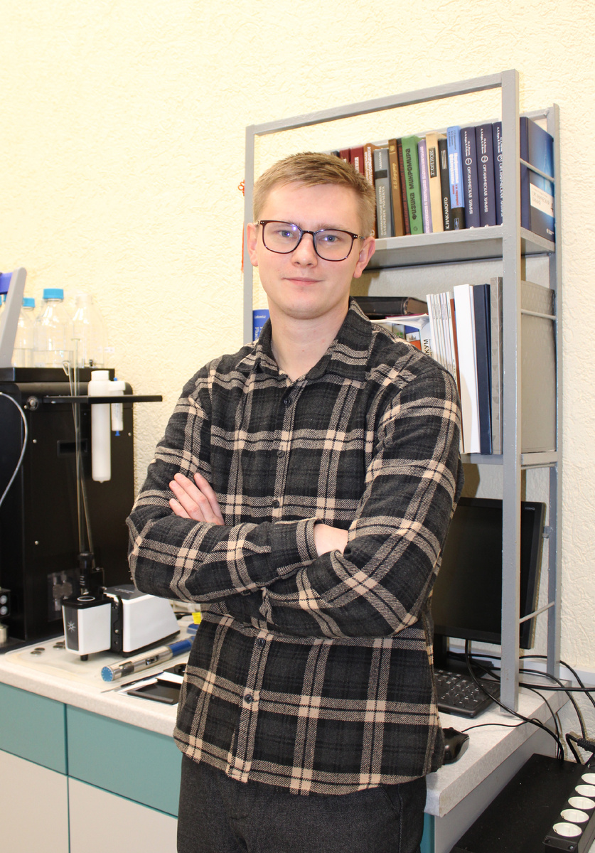 К.х.н., сотрудник кафедры органической химии Скворцов Иван Александрович