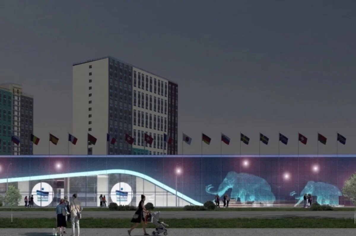    Окружной центр интенсивно развивается.