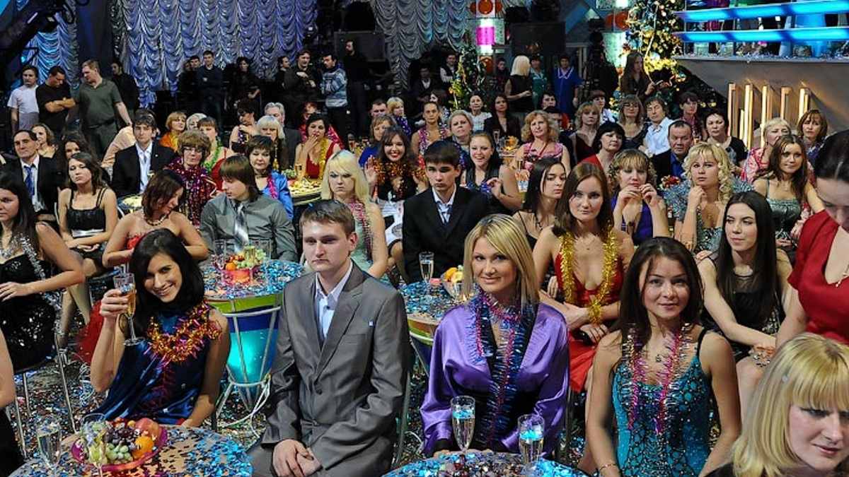 Массовка на съёмках