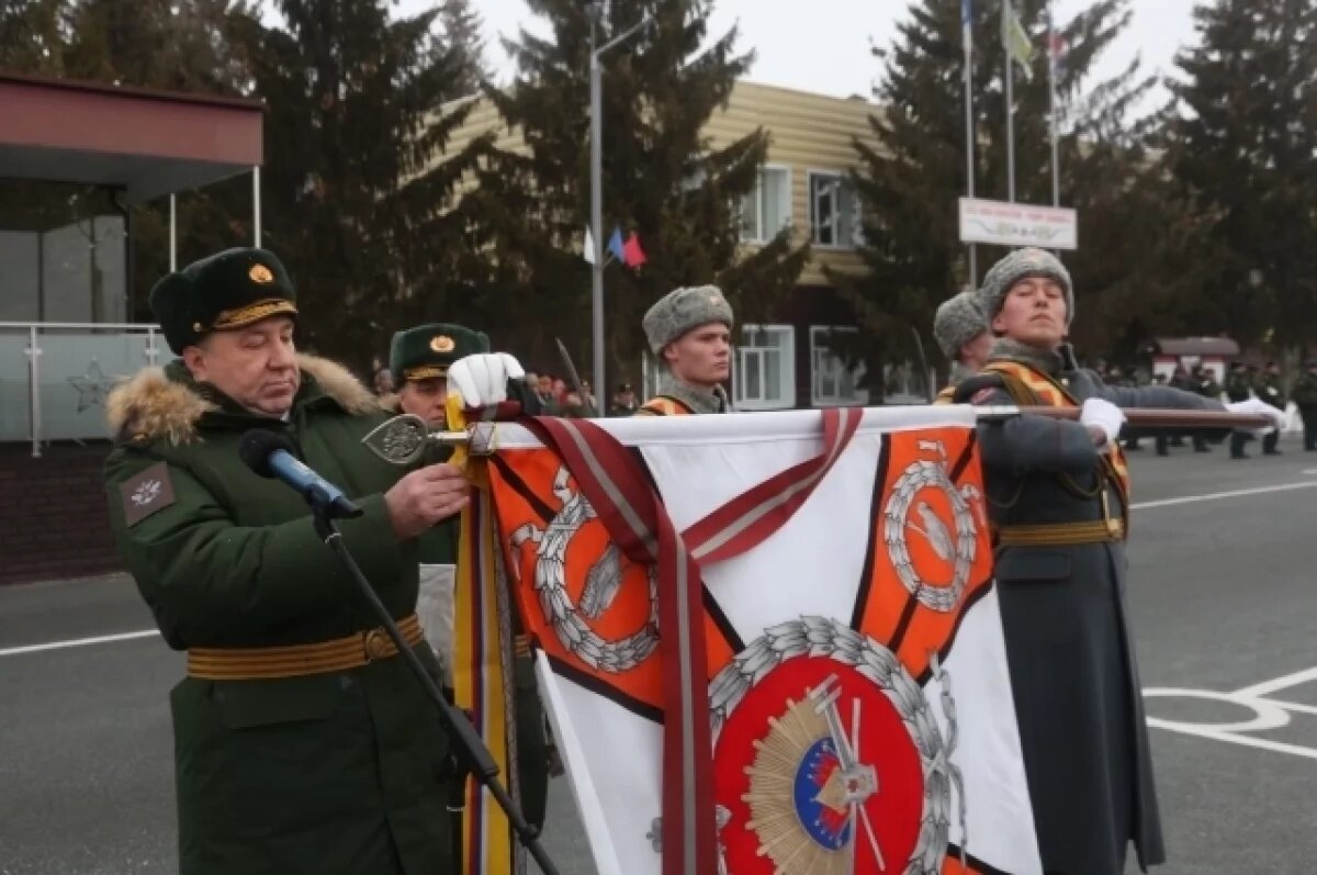    Орден Жукова вручен Омскому инженерному институту автобронетанковых войск