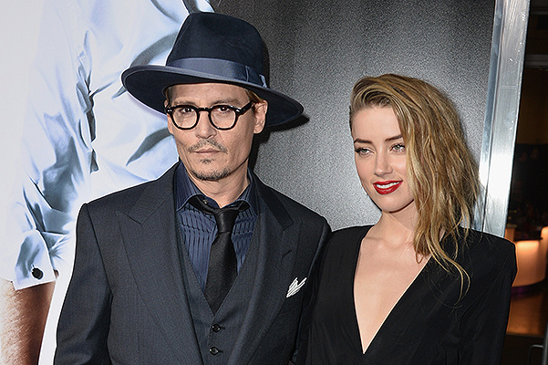    Джонни Депп и Эмбер Херд. Фото: ТВЦ