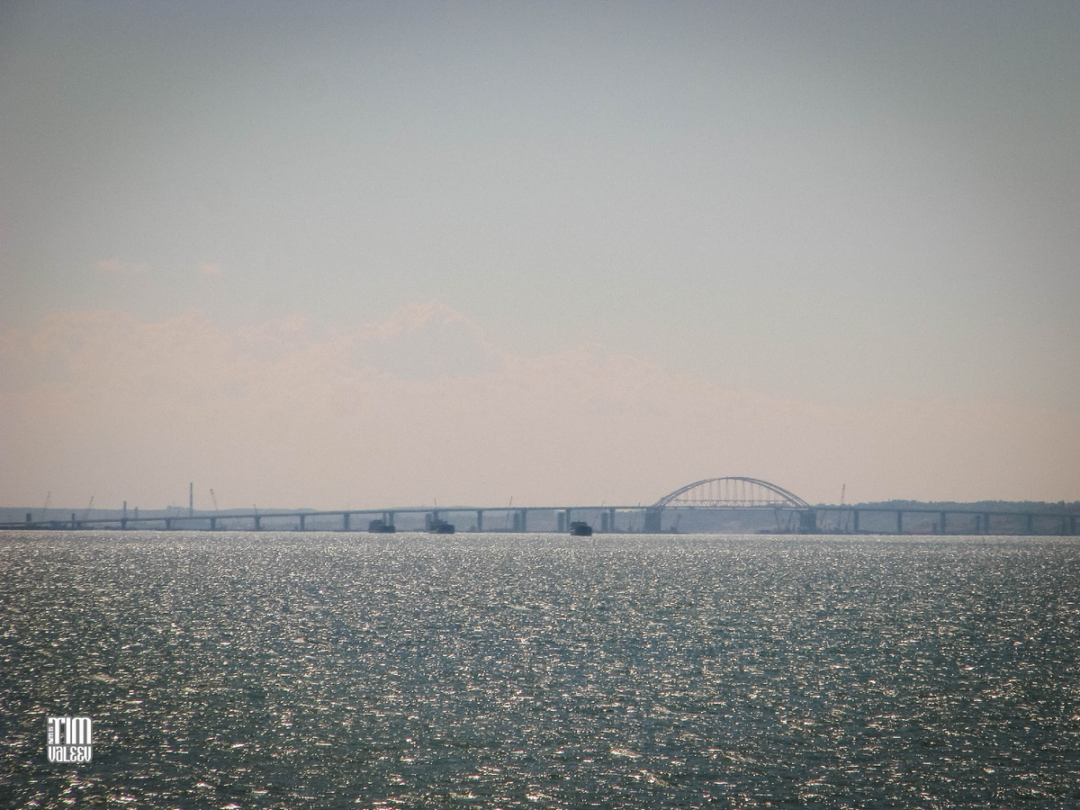 Крымский мост. Снято за долго до вот этого вот всего, в 2019 году