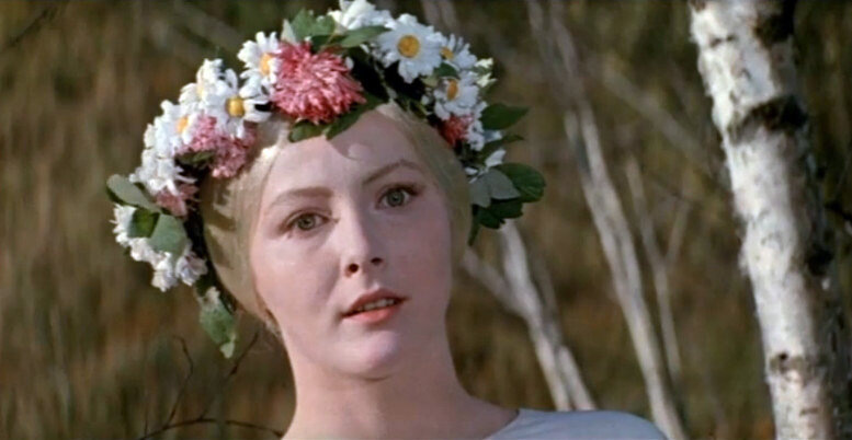 Евгения Филонова. Кадр из фильма "Снегурочка", 1968  