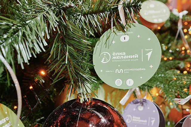 Президент России Владимир Путин открыл Всероссийскую акцию «Ёлка желаний»